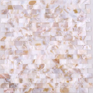 Preț mare cu ridicata Natural Seashell Backsplash Placi de mozaic pentru perete