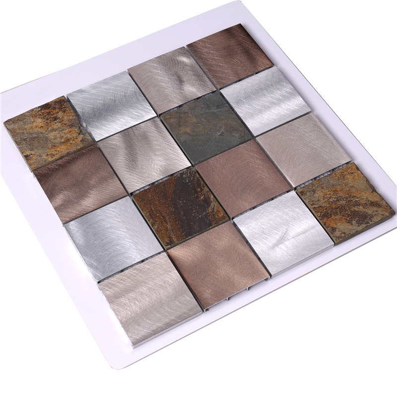 Decor Placi de mozaic din aluminiu anticoroziv pentru metrou