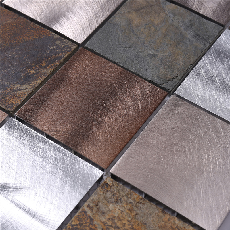 Decor Placi de mozaic din aluminiu anticoroziv pentru metrou