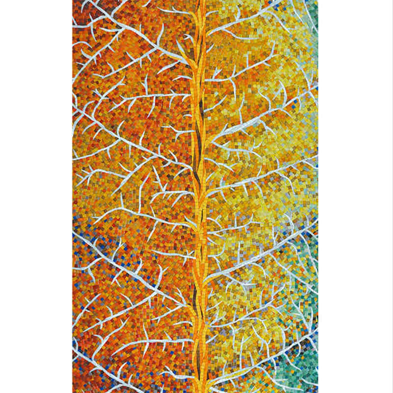 Imagini colorate de mozaic Smalti Imagine de mozaic Imagine de fundal 3D de artă din tablă de sticlă decorative